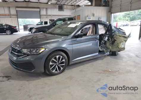 2022 Volkswagen Jetta 1.5T S from USA, damaged, VIN 3VWCM7BU1NM017255